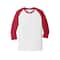 Port & Company® Core Blend 3/4-Sleeve Raglan Tee